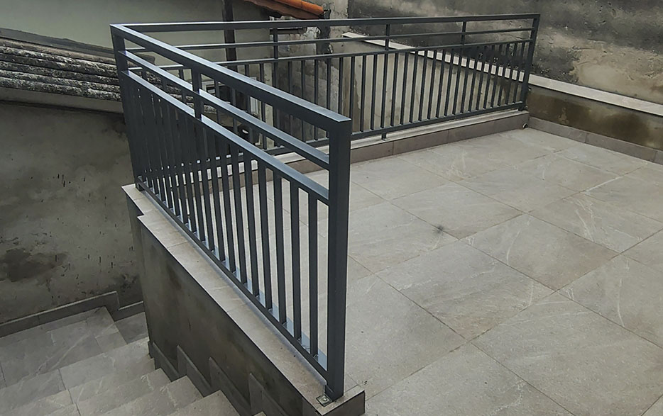 GUARDA CORPO DE AÇO GALVANIZADO